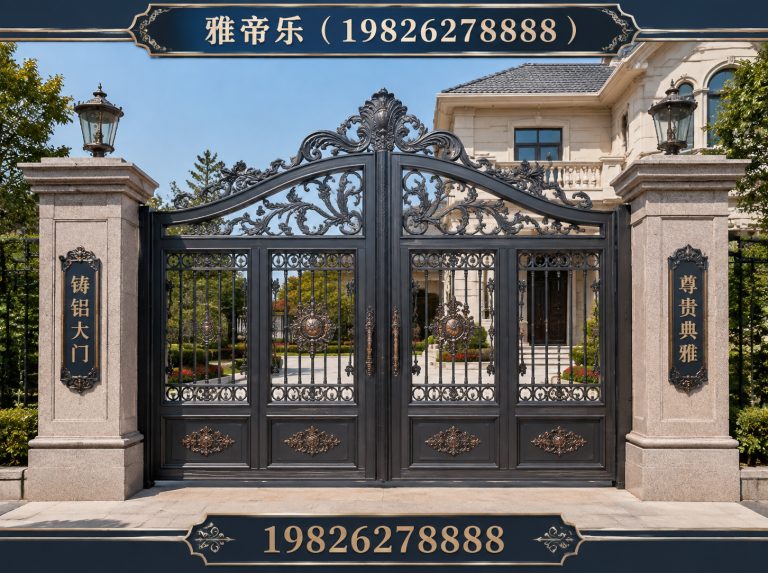 宿城区铸铝大门展示图